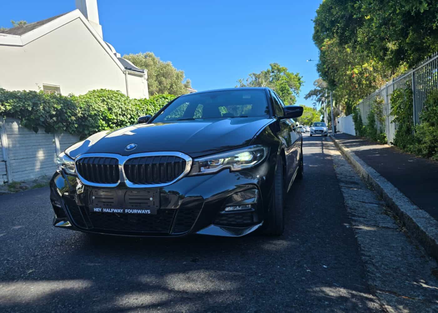 BMW 3 Series G20 Black with Chauffeur3