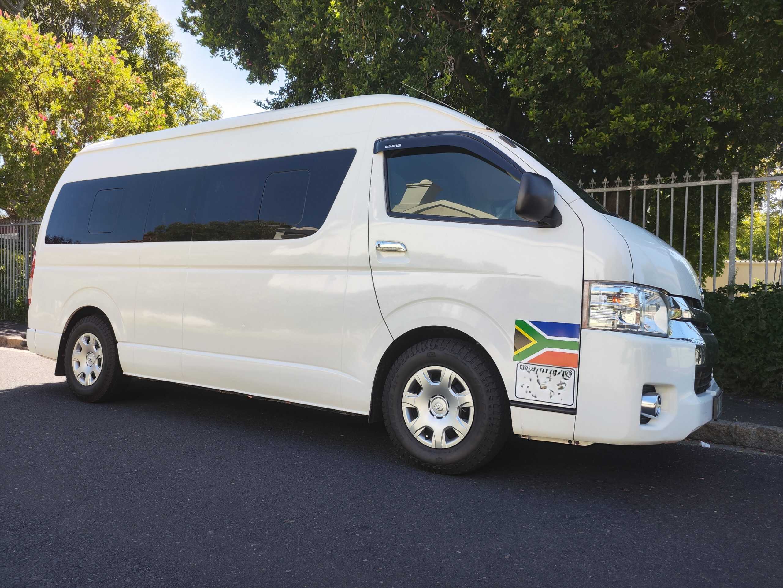 Shuttles Cape Town Quantum 13 Seater Group Shuttle Services Cape Town