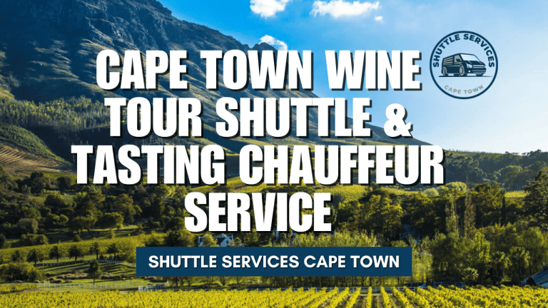 Cape Town Wine Tour Shuttle & Tasting Chauffeur Service