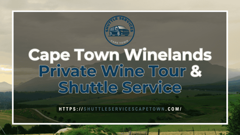 Cape Town Winelands Private Wine Tour & Shuttle Service