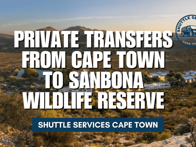 Private Transfers from Cape Town to Sanbona Wildlife Reserve